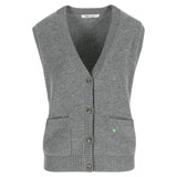 Roman Cashmere Wool Cardigan Grey