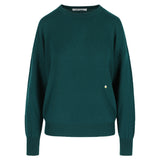 Rose Cashmere Crewneck Jade