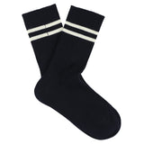 Simon Wool Cashmere  Socks Navy