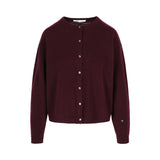 Alixe Cashmere Cardigan Bordeaux