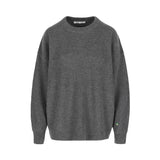 Boyfriend Wool Cashmere Crewneck Grey