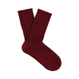 DominqueWool Cashmere  Socks Bordeaux