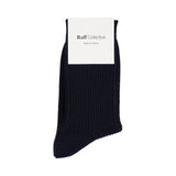 Dominque Wool Cashmere  Socks Navy