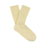 Dominque Wool Cashmere  Socks Yellow