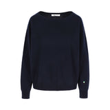 Emma Cashmere Off Shoulder Navy
