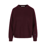 Lea  Cashmere Crewneck Bordeaux