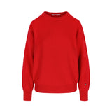Rosa Cashmere Crewneck Red