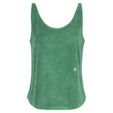 Lie Terry Towelling Top Green