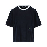 Belle Terry Towelling T-shirt Midnight