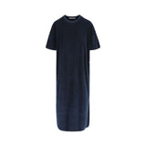 Dahlia Terry Towelling Dress Midnight