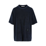 Jean Terry Towelling Oversized T-shirt Midnight