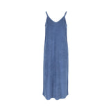 Josie Terry Towelling Dress Blue