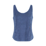 Lie Terry Towelling Top Blue