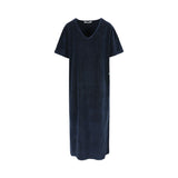 Vivi Terry Towelling Dress Midnight