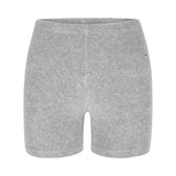 Biker Short Terry Towelling Grey Melange