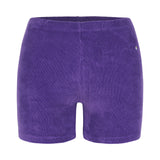 Biker Short Terry Towelling purple
