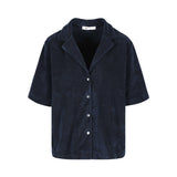 Bobby Vest Terry Towelling Midnight