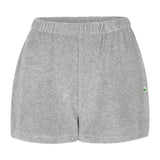 Caro Short Terry Towelling Grey Melange