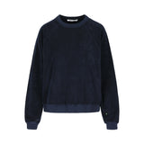 George Sweater Terry Towelling Midnight