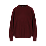 Isa Cashmere Crewneck Burgundy