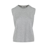 Marcel Knitted Top Cotton Cashmere Grey