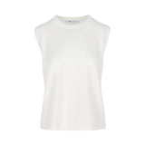 Marcel Knitted Top Cotton Cashmere White