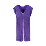May Dress Terry Towelling Purple