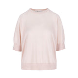 Noi Knitted Top Fine Cashmere Soft Pink