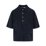 Pauline Polo Terry Towelling Midnight