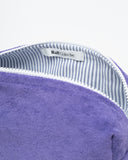 Pouch Terry Towelling Purple