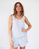 Jodoca Short Terry Towelling Grey Melange
