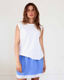 Marcel Knitted Top Cotton Cashmere White