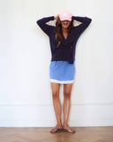 Nicky Skirt Short Viscose Blue