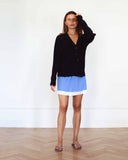 Nicky Skirt Short Viscose Blue