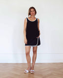 Renee Top Terry Towelling Midnight