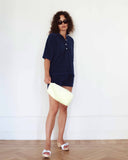 Pauline Polo Terry Towelling Midnight