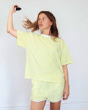 Jodoca Short Terry Towelling Lemon