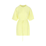 T Dress Terry Towelling Lemon