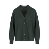 Twist Cardigan Merino Cashmere Kaki
