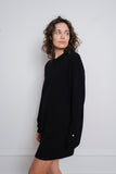 Raffi Wool Cashmere Dress Black