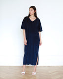 Vivi Terry Towelling Dress Midnight