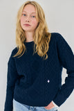 Maryse Cashfeel Merino Sweater Navy