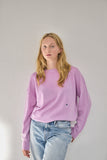 Rose Cashmere Sweater Violette