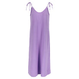 Jojo Cotton Gause Dress Violette
