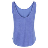 Lie Terry Towelling Top Blue